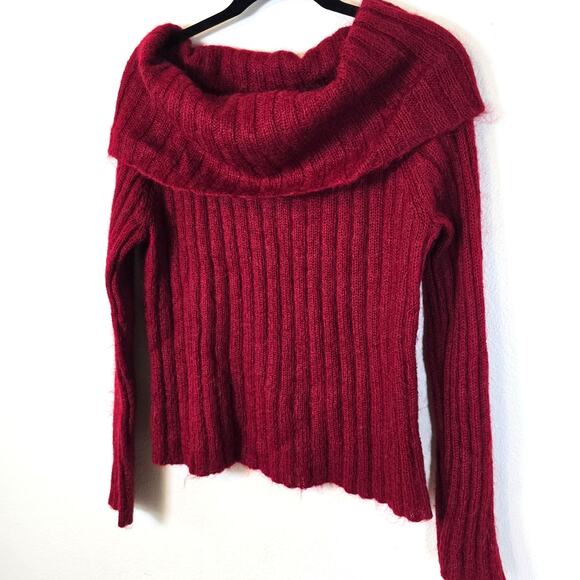 Vintage The Limited Festive Mohair Blend Sweater Womens XL Y2K Classic Winter - Picture 3 of 10